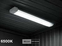 Led-batten 120w met lens – 120cm – 6500k koud wit (x30) - afbeelding 2 van  6