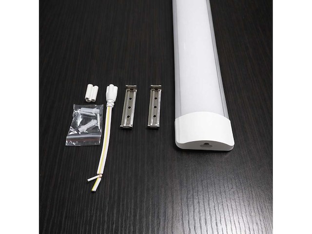 Led batten 18w – 60 cm – 6500k koel wit – ip20 – koppelbaar (x20) - afbeelding 3 van  4