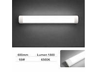 Led batten 18w – 60 cm – 6500k koel wit – ip20 – koppelbaar (x40) - afbeelding 1 van  3