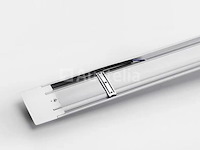 Led batten 18w – 60cm – 6500k koud wit – ip20 stofdicht – koppelbaar (x100) - afbeelding 2 van  5