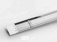 Led batten 18w – 60cm – 6500k koud wit – ip20 stofdicht – koppelbaar (x100) - afbeelding 6 van  6