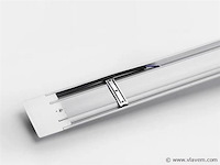 Led batten 18w – 60cm – 6500k koud wit – ip20 stofdicht – koppelbaar (x20) - afbeelding 5 van  5