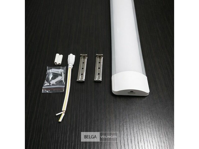 Led batten 18w – 60cm – 6500k koud wit – ip20 stofdicht – koppelbaar (x20) - afbeelding 3 van  6