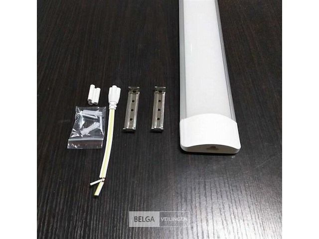 Led batten 36w – 120cm – 4000k neutraal wit – ip20 stofdicht – koppelbaar (x100) - afbeelding 4 van  7