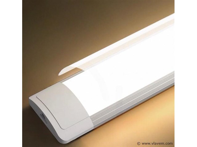 Led batten 36w – 120cm – 4000k neutraal wit – ip20 stofdicht – koppelbaar (x40) - afbeelding 5 van  6