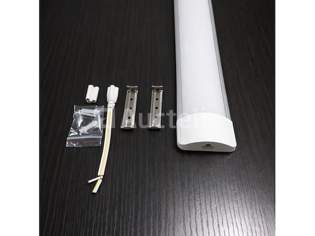 Led batten 36w – 120cm – 6500k koud wit – ip20 stofdicht – koppelbaar (x100) - afbeelding 3 van  5