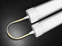 Led batten 36w – 120cm – 6500k koud wit – ip20 stofdicht – koppelbaar (x100) - afbeelding 5 van  6