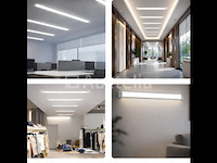 Led batten 36w – 120cm – 6500k koud wit – ip20 stofdicht – koppelbaar (x20) - afbeelding 1 van  5