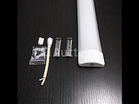 Led batten 36w – 120cm – 6500k koud wit – ip20 stofdicht – koppelbaar (x20) - afbeelding 2 van  5