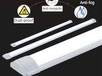 Led batten 36w – 120cm – 6500k koud wit – ip20 stofdicht – koppelbaar (x40) - afbeelding 5 van  5