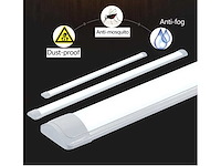 Led batten 36w – 120cm – 6500k koud wit – stofdicht (x20) - afbeelding 2 van  5