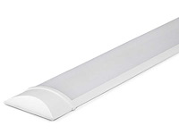 Led batten 36w – 120cm – 6500k koud wit – stofdicht (x20) - afbeelding 3 van  5