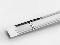 Led batten 36w – 120cm – 6500k koud wit – stofdicht (x20) - afbeelding 3 van  4