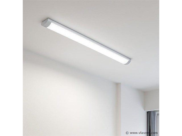 Led batten 45w – 150cm – 6500k koud wit – ip20 stofdicht – koppelbaar (x100) - afbeelding 1 van  5