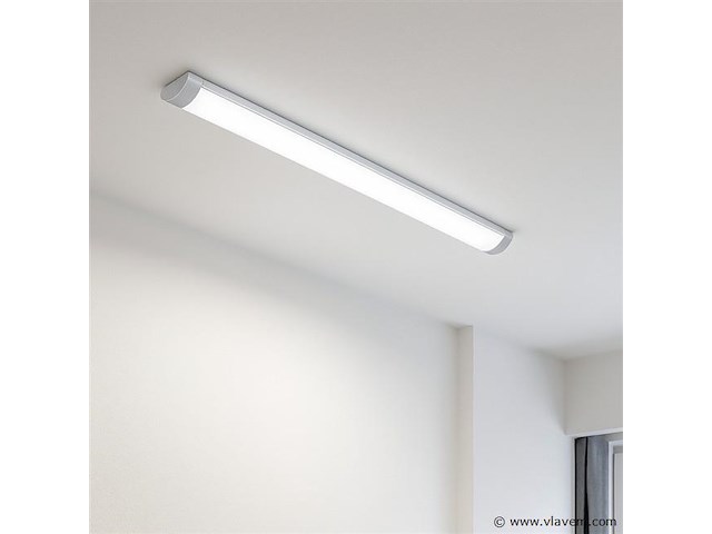 Led batten 45w – 150cm – 6500k koud wit – ip20 stofdicht – koppelbaar (x100) - afbeelding 1 van  5