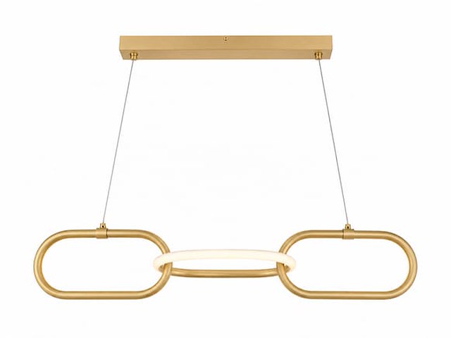 Led design hanglamp 20w – 4000k neutraal wit - rose gold – ip20 – empire-20 - afbeelding 1 van  5