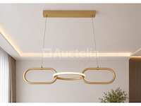 Led design hanglamp 20w – 4000k neutraal wit - rose gold – ip20 – empire-20 - afbeelding 2 van  5