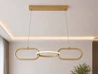 Led design hanglamp 20w – 4000k neutraal wit - rose gold – ip20 – empire-20
