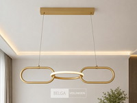 Led design hanglamp 20w – 4000k neutraal wit - rose gold – ip20 – empire-20 - afbeelding 2 van  6