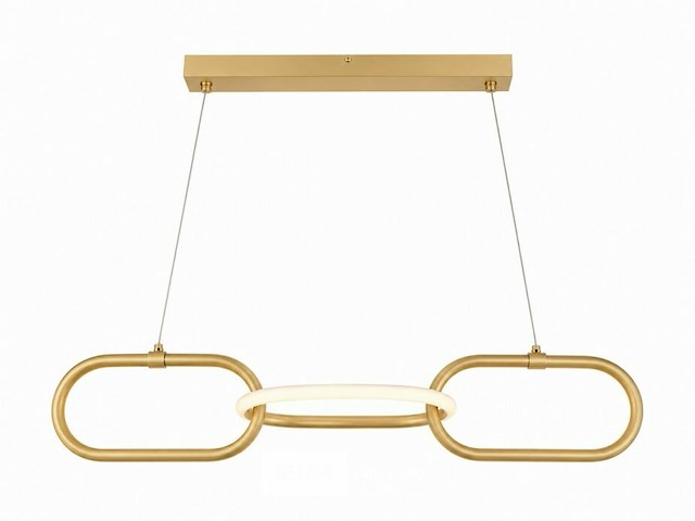 Led design hanglamp 20w – 4000k neutraal wit - rose gold – ip20 – empire-20 - afbeelding 3 van  6