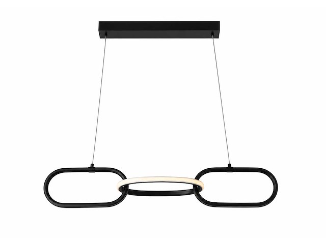 Led design hanglamp 20w – 4000k neutraal wit - zwart – ip20 – empire-20 - afbeelding 2 van  5