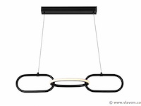 Led design hanglamp 20w – 4000k neutraal wit - zwart – ip20 – empire-20 - afbeelding 2 van  5