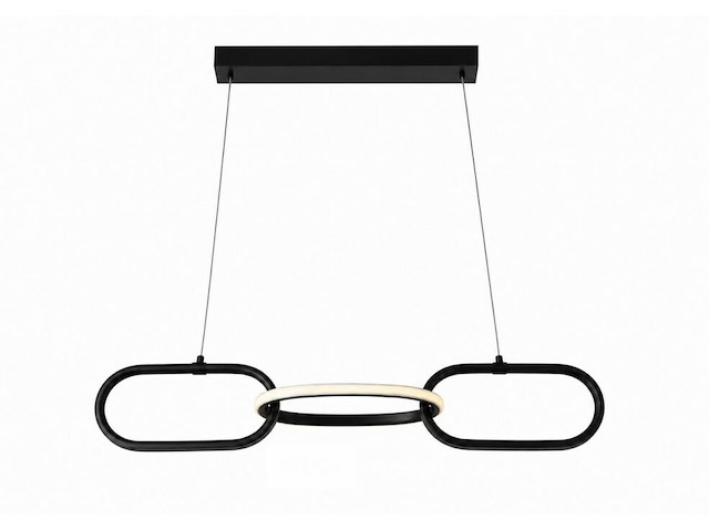 Led design hanglamp 20w – 4000k neutraal wit - zwart – ip20 – empire-20 - afbeelding 3 van  6