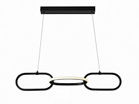 Led design hanglamp 20w – 4000k neutraal wit - zwart – ip20 – empire-20 - afbeelding 3 van  6