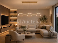 Led design hanglamp 36w – 4000k neutraal wit - rose gold – ip20 – empire-36 - afbeelding 3 van  5