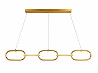 Led design hanglamp 36w – 4000k neutraal wit - rose gold – ip20 – empire-36 - afbeelding 2 van  5