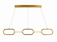 Led design hanglamp 36w – 4000k neutraal wit - rose gold – ip20 – empire-36 - afbeelding 2 van  5