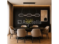 Led design hanglamp 36w – 4000k neutraal wit - zwart – ip20 – empire-36 - afbeelding 1 van  5