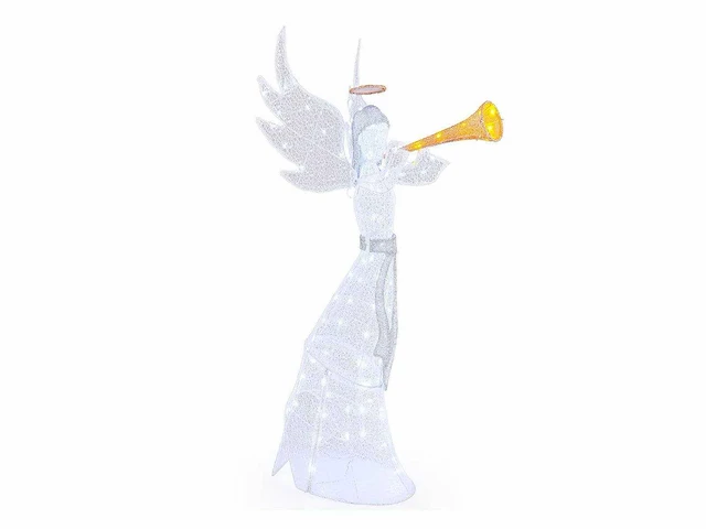 Led engel kerstversiering - afbeelding 4 van  5