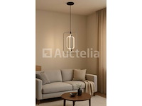 Led hanglamp - 5835/3 - 45w - zilver - in hoogte verstelbaar - rechthoekig design - afbeelding 3 van  3