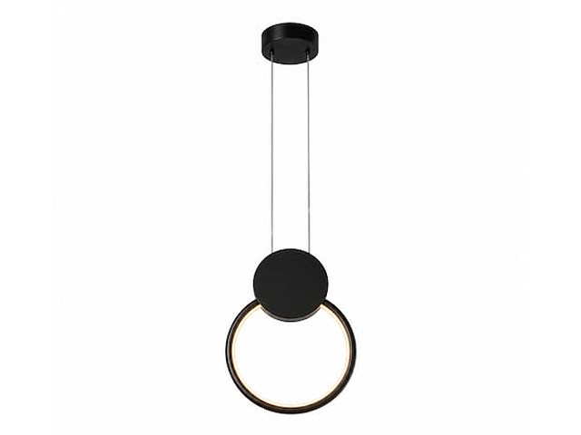 Led hanglamp 11w – 4000k neutraal wit - zwart – ip20 – forever - afbeelding 2 van  5