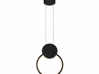 Led hanglamp 11w – 4000k neutraal wit - zwart – ip20 – forever - afbeelding 2 van  5