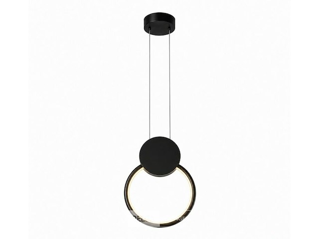 Led hanglamp 11w – 4000k neutraal wit - zwart – ip20 – forever - afbeelding 3 van  6
