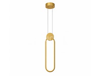 Led hanglamp 12w – 4000k neutraal wit - rose gold – ip20 – always - afbeelding 2 van  5