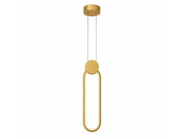Led hanglamp 12w – 4000k neutraal wit - rose gold – ip20 – always - afbeelding 2 van  5
