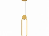 Led hanglamp 12w – 4000k neutraal wit - rose gold – ip20 – always - afbeelding 3 van  6