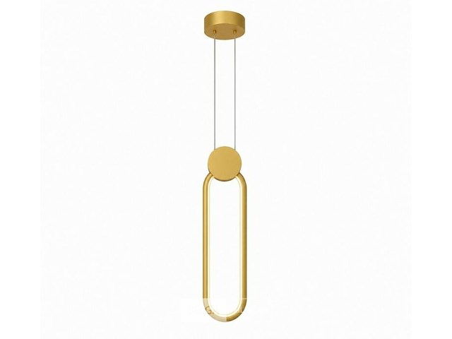 Led hanglamp 12w – 4000k neutraal wit - rose gold – ip20 – always - afbeelding 3 van  6