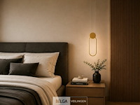 Led hanglamp 12w – 4000k neutraal wit - rose gold – ip20 – always - afbeelding 4 van  6