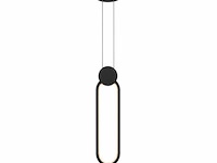 Led hanglamp 12w – 4000k neutraal wit - zwart – ip20 – always - afbeelding 2 van  5