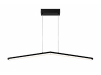 Led hanglamp 16w – 4000k neutraal wit - zwart – ip20 – edmond-16 - afbeelding 1 van  5