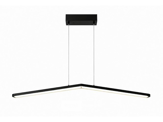 Led hanglamp 16w – 4000k neutraal wit - zwart – ip20 – edmond-16 - afbeelding 3 van  6