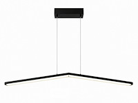Led hanglamp 16w – 4000k neutraal wit - zwart – ip20 – edmond-16 - afbeelding 3 van  6