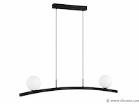 Led hanglamp 28w – 4000k neutraal wit - zwart – ip20 – invicta-28 - afbeelding 2 van  5