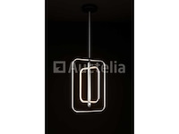 Led hanglamp – 45w – chroom – in hoogte verstelbaar – 5835/3 - afbeelding 2 van  3
