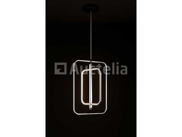 Led hanglamp – 45w – chroom – in hoogte verstelbaar – 5835/3 - afbeelding 2 van  3