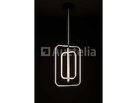 Led hanglamp – 45w – chroom – in hoogte verstelbaar – 5835/3 - afbeelding 2 van  3